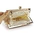 Fit&Wit Evening Bag, Artificial Pearl Clutch Purse Handbag Shoulder Bag for Women