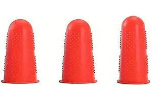 3PCS Finger Covers with Grip & Snug Fit - Crafting, DIY Ergonomic Design, Flexible Material, Sturdy Construction, Home Improv