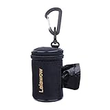 Lalawow Dog Waste Bag Dispenser Oxford Foldable Black (Black)
