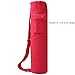 Baen Sendi Yoga Mat Bag with Expandable Pocket,Best Bags for Yogo Mats, Yoga Strap and Exercise Mat (Red)