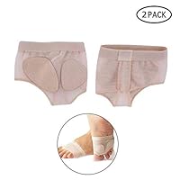 Yeldou Foot Thong Half Sole Foot Toe Undies for Ballet Belly Dance