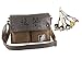 createreedo Anime Canvas Messenger Bag + 5 Pcs Phone Charms