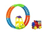 Play And Learn Deluxe Choo Choo Train on Railway With Sound Play Set Toy