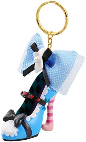 Amazon 不思議の国の アリス キーチェーン キーホルダー 靴モチーフ ふしぎの国のアリス ディズニー ディズニーリゾート限定 グッズ アニメ 萌えグッズ 通販