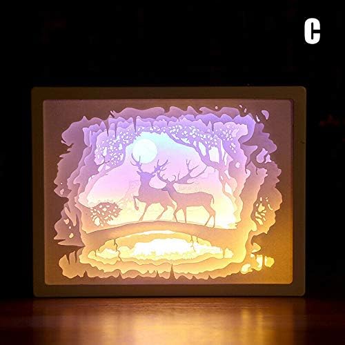 Download Zhongli 3d Led Paper Cut Shadow Light Box Papercut Lamp Gift For Home Table Desk Art Decoration Office Furniture Lighting Office Products Urbytus Com