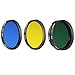 Neewer 52mm Color Filter Kit for NIKON DSLR Cameras, Kit includes: (5)Color Filters(Blue / Yellow / Orange / Red / Green) + (1) Center Pinch Lens Cap with Cap Keeper Leash + (1)Filter Carrying Pouch