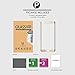 G-WACK Curved Full Coverage Tempered Glass Screen Protector for Samsung Galaxy S7edge (Gold)