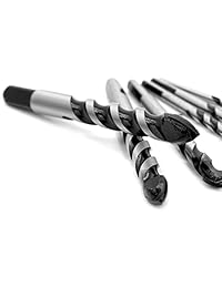 Juego de brocas multimateriales para azulejos, concretos, ladrillo, vidrio, plástico y madera, punta de carburo de tungsteno, mejor para espejo de pared y azulejos de cerámica en hormigón y pared de ladrillo