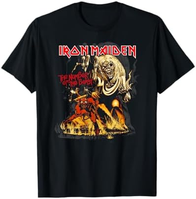 Amazon.com: Iron Maiden The Trooper T-Shirt : Clothing, Shoes
