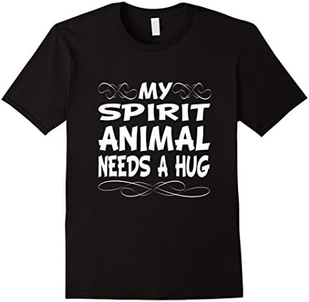 Men's Spirit Animal, Shamanism, Spirituality, Yoga, Shaman T Shirt Medium Black