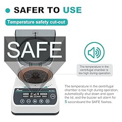 JOANLAB Lab Digital Bench-top Hematocrit Centrifuge