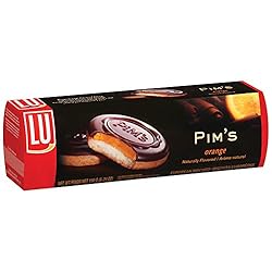LU Cookies Pim s Orange, Soft Biscuits with Orange Filling, 5.29-Ounce Packages 