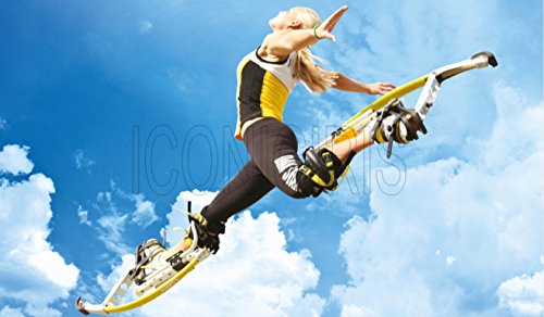 Skyrunner Jumping Stilts Walk runninng Stilts Kangaroo Shoes Bouncing Spring Stilts Men Women Fitness Exercise Load Weight 80-90KG/176-198LBS