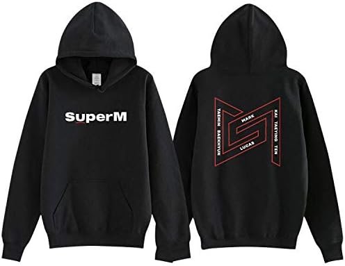 SuperM Lee Tae-min Lucas Baekhyun Taeyong Mark Lee Kai Ten New Team Cool Kpop Hoodies Sweatshirt Hooded 2023