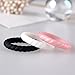 Egnaro Silicone Wedding Ring for Women,Seamless Thin and Stackble Braided Rubber Wedding Bands Rubber Rings for Women
