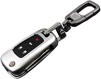 Easy Inn Aluminum Car Key Shell With Key Chain,Car Key Cover For Chevrolet, Cruze, Buick, Encore
