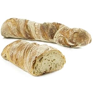 Vestakorn Handwerksbrot, Pain Panaketa 400g – frisches Brot – gebacken nach 24 Stunden Teigruhe, selbst aufbacken in 10…