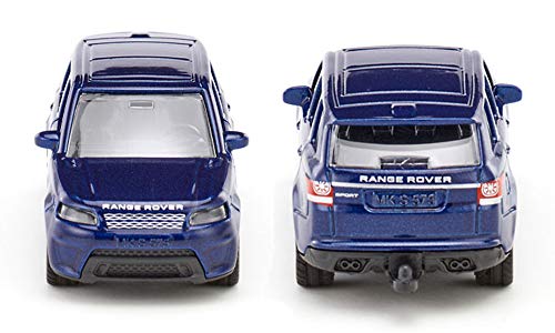 siku 1521, Range Rover, Metall/Kunststoff, Blau, Anhängerkupplung, Kombinierbar mit siku Modellen im gleichen Maßstab – Bild 7