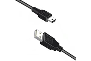 UNIMOSON USB Charger Cable - 5FT Compatible with TI-Nspire CX, CX CAS, 84 Plus C Silver Edition and 84 Plus CE Graphing Calculators