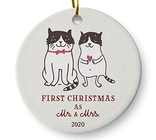 Download Amazon.com: First Christmas as Mr and Mrs 2020 Newlywed ...