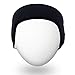 Qshell Lightweight Sporty Bluetooth Headband Washable Headwear with Speakers & Mic Hands Free Wireless Headphones Headsets Earphone for Running Jogging Skiing Skating Hiking,Christmas Gifts - Black