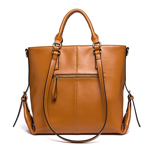 Brown Leather Designer Purses For Women's