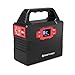 ACOPOWER 150Wh Portable Solar Generator Power Supply Energy Storage Lithium ion Battery Charged by Solar/AC Outlet/Cars with Dual AC Outlet, 3 DC Ports, 2 USB Ports (HY-S320),Black, Red