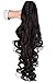 SEIKEA Claw Clip in Ponytail Extension Long Curly Wavy Pony Tail Hair Extensions For Women 24