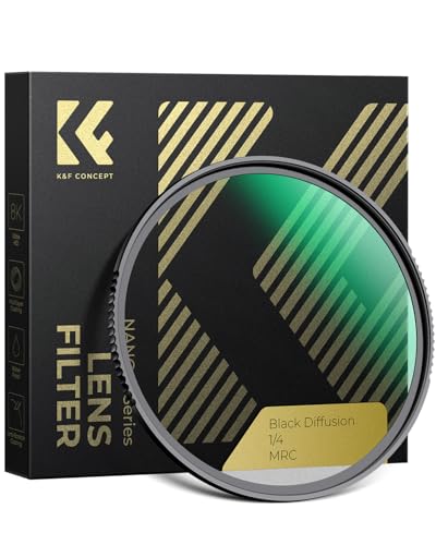 K&F CONCEPT Filter Black-Mist 1/4 Filter 72mm Black Promist 1/4