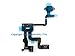 New Original iPhone 4s Power and Proximity Senser Flex Cable - NY1718