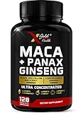 Maca Root Capsules 10,000mg + Korean Panax Ginseng