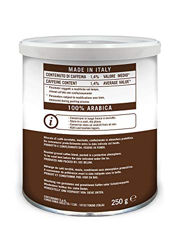 Caffè Costadoro Arabica Moka Kaffee 2 Dosen, 500 g – Bild 4