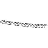 Akiles Double Loop Wire Binding Spines, 3/16-inch (5mm), Black | 32 Loops, 3:1 Pitch, Pk of 100, Durable Metal Construction