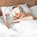 Easycosy Hot Water Bottle- Bed Warm Waist Warm Back Hot Water Bottle with Super Soft Fabric Knitted Cover 2L Pure Natural Rubber-72 cm for Back, Neck, Legs (Grey)