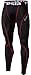 TM-P16-BKRZ_Large j-ALX Tesla Men's Cool Dry Compression Baselayer Pants Leggings Tights P16
