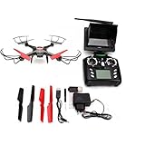 Jjrc Drone V686 5.8g FPV Headless Mode Rc Quadcopter with Hd Camera 2mp Monitor