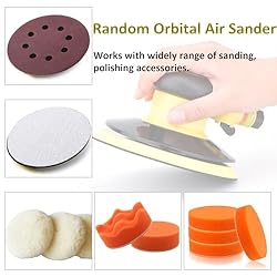 Professional Air Random Orbital Palm Sander, Dual