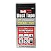 RediTape 10932 Colored Compact Flat Fold Duct Tape | for Travel, Camping, Photography and Emergencies | Pocket Size, 3-Pack, Black, Orange, Silver