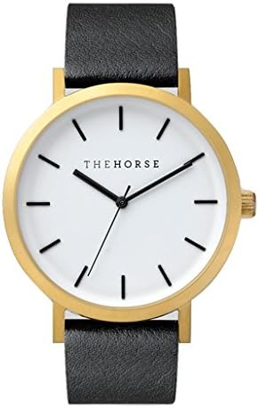 Original Brushed Gold Watch - Black