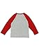Daniel Tiger Toddler Boys Girls Long Sleeve Tee (3T, Red/Grey)