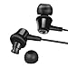 Soutege S8 in-Ear Wired Earphone Earbuds 3.5mm Headphones with in-Line Microphone – Blackthumb 1