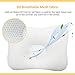 Baby Pillow, MALOMME Infant Pillow Soft Baby Head Shaping Pillow for Sleeping Organic Cotton Washable 3D Breathable Air Mesh Protection for Flat Head Syndrome