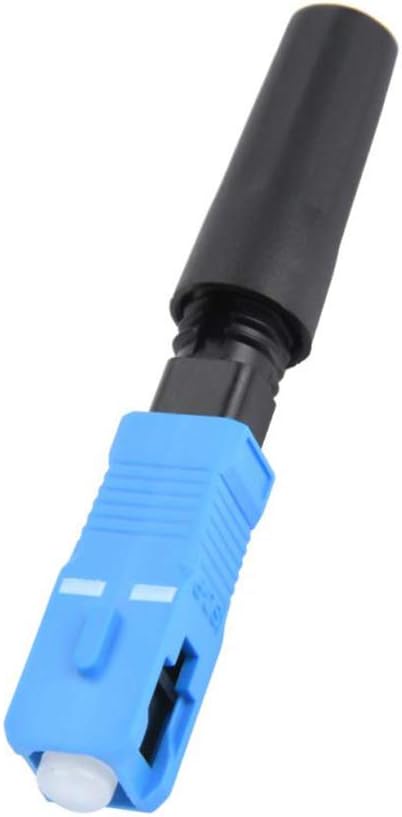 Wholesale 100pcs/Lot Fiber Optic Quick Connector Fast Embedded Connector SC Single Mode Connecting Adapter for FTTH