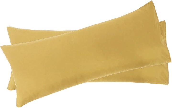Amazon Com Uxcell Set Of 2 Body Pillow Cover Soft 1800 Series