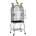 Yaheetech 59-inch Dome Open Top Large Medium Parrot Bird Cage On Stand for Sun Parakeets Conures Quaker Parrot Rolling Cockatiel Bird Cage