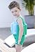 Baby Kids Floatation Suit Float One-Piece Swimwear Buoyancy for Girls Boys Green 1-2years