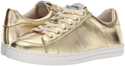 gold fashion sneakers