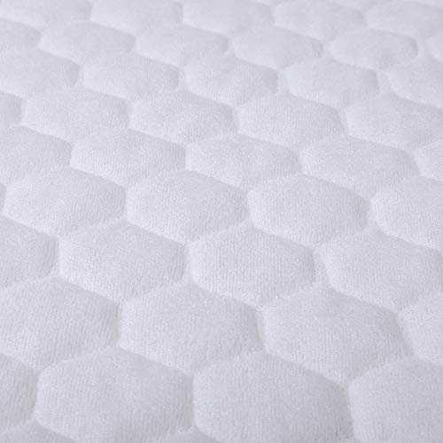 3Pcs Bamboo Waterproof Changing Pad Liners - Extra Large 27" X 13" Thicker Soft Diaper Liners Portable Waterproof Changing Mat for Infant Diaper Changing Table Pad (Whiteï¼ˆ27" X 13"ï¼‰)