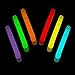 Lumistick 2 Inch Mini Glowsticks - Ultra Bright Glow in The Dark Party Favor Neon Light Stick - Freshly Made Illuminating Water Proof Fluorescent Sticks Brightest 4-6 hrs (Assorted, 100 Glow Sticks)