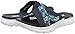 Skechers Performance Women's On The Go 400 Tropical Flip Flop, Navy Tropical, 8 M US